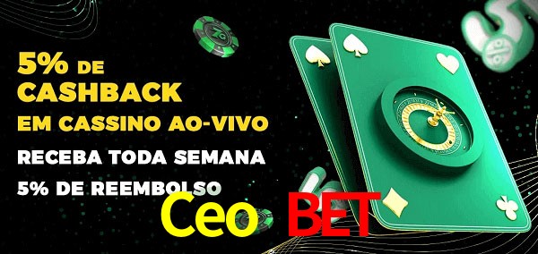 Promoções do cassino ao Vivo Ceo Bet